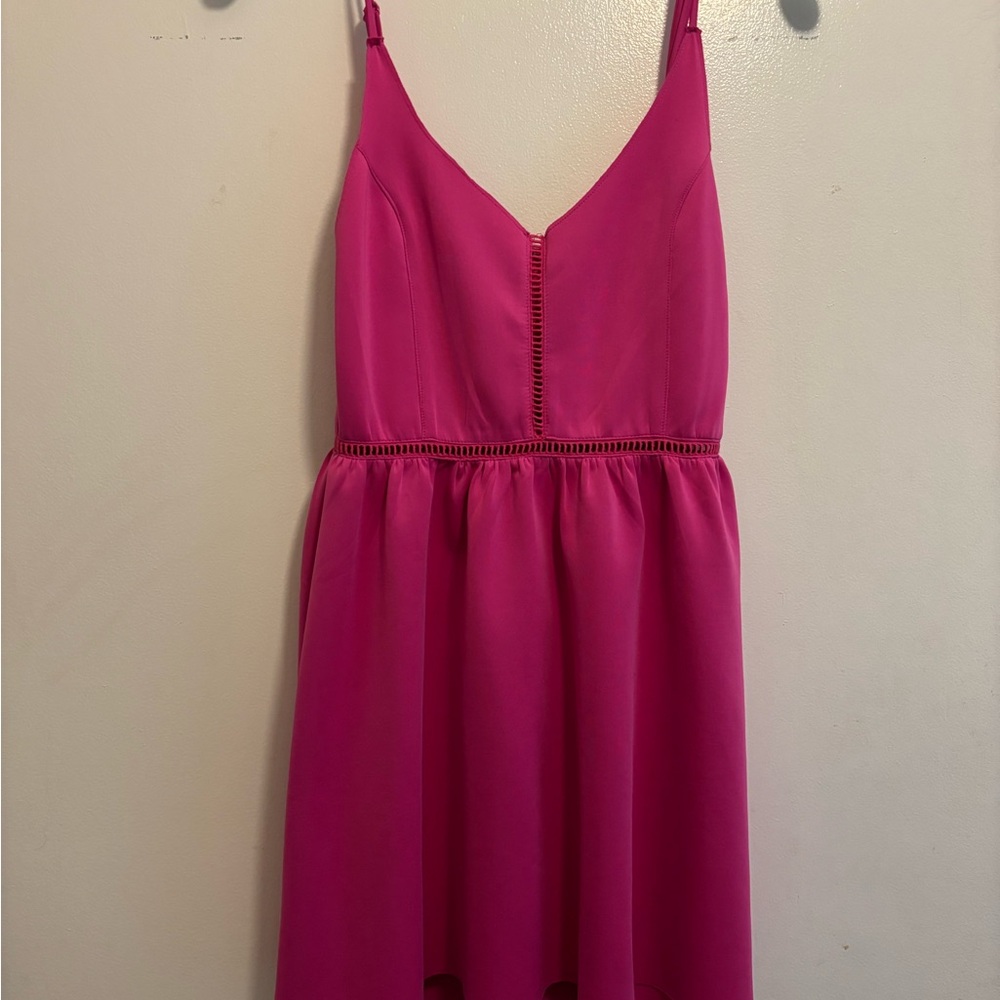Tobi Pink Sleeveless Mini Dress